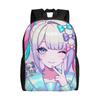OMG Kawaii Angel Backpack for Men Women Cool Student Work Daypack Cartoon Games Laptop Computer Shoulder Bag Gift