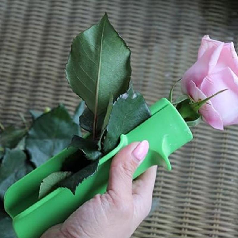 Pelador de Espinas de Tallo de Rosa Pelador de Espinas Limpiador de Rosas Herramientas para Floristas Extractor de Espinas Herramienta de Poda Herramienta Extractor de Espinas Herramienta de Jardinería