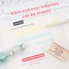 Cartoon Press-On Dot Glue Office Ledger Supplies Stationery Roller Glue Tape Student Study Exam Pen Style