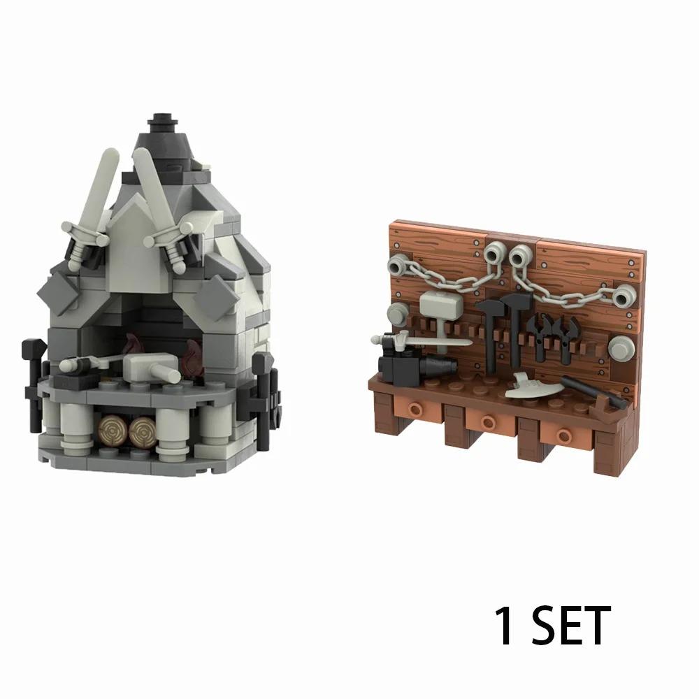 Medieval Castle Siege Weapons Building Blocks Siege Engine Cannon Car  Catapult Crossbow MOC Assembly Bricks Toys