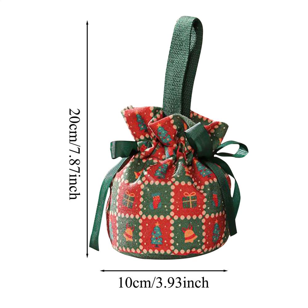 

Christmas Candy Bag Festival Sacks Party Favor Christmas Candy Goodies Snacks Bags For Goody Classroom Snack Stocking Stuffers 10x20cm