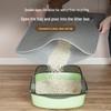 EVA Double-Layer Cat Litter Mat - Anti-Tracking, Waterproof, Non-Slip, High-Efficiency Filter.