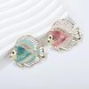 [HF][HS]1PC Cute Rhinestone Animal Tropical Fish Brooches For Women Clothing Coat Accessries Gifts