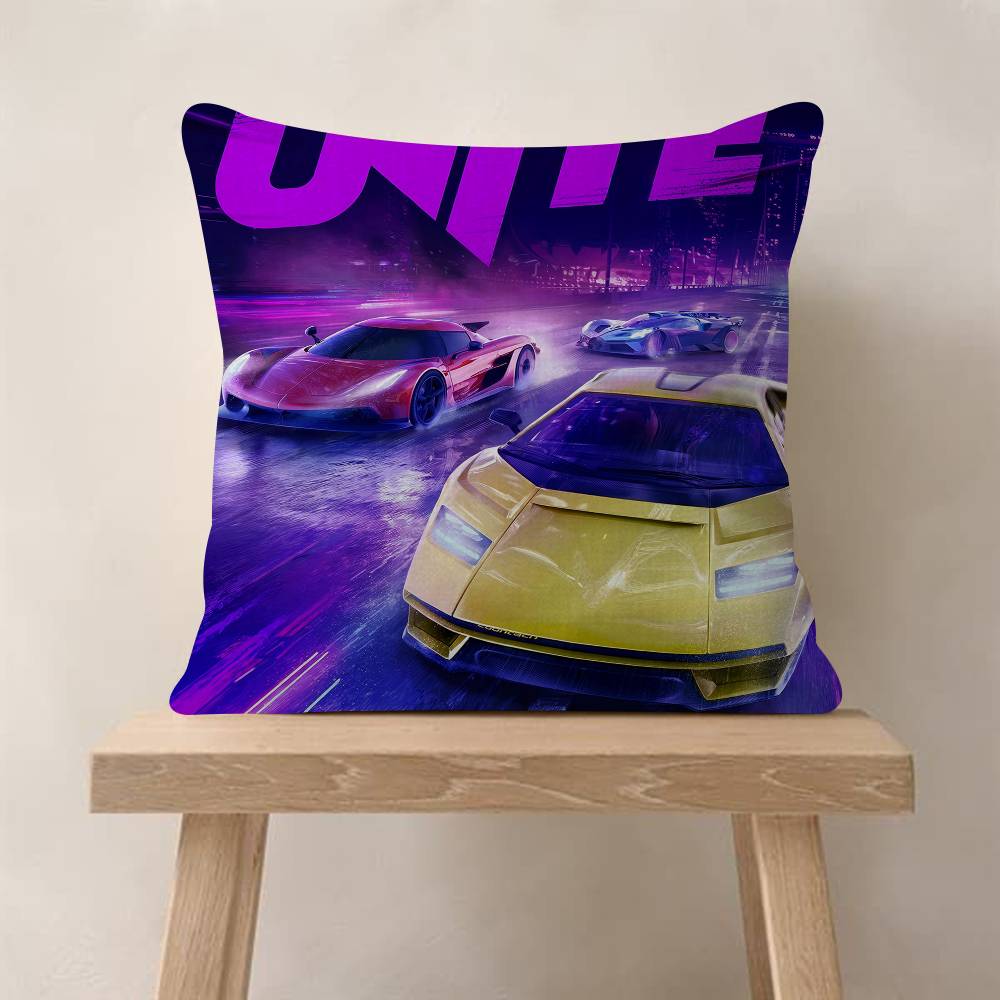 Pc NNeed For SSpeeds Game Pillow Cushion Cover Pillowcase Living Room Sofa Home Decor Customized