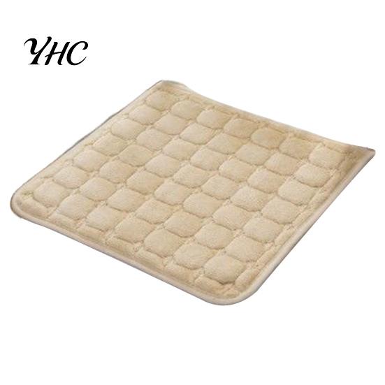 Cuscino per Seduta Tappetino per Sedia Peluche Confortevole Quadrato Antiscivolo Cuscino per Divano per Casa Ufficio Esterni