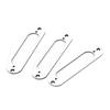 3 Pcs White Black White Electric Guitar Single Coil Pickup Ring S Style Neck Pickup Surround Plate Mounting Ring