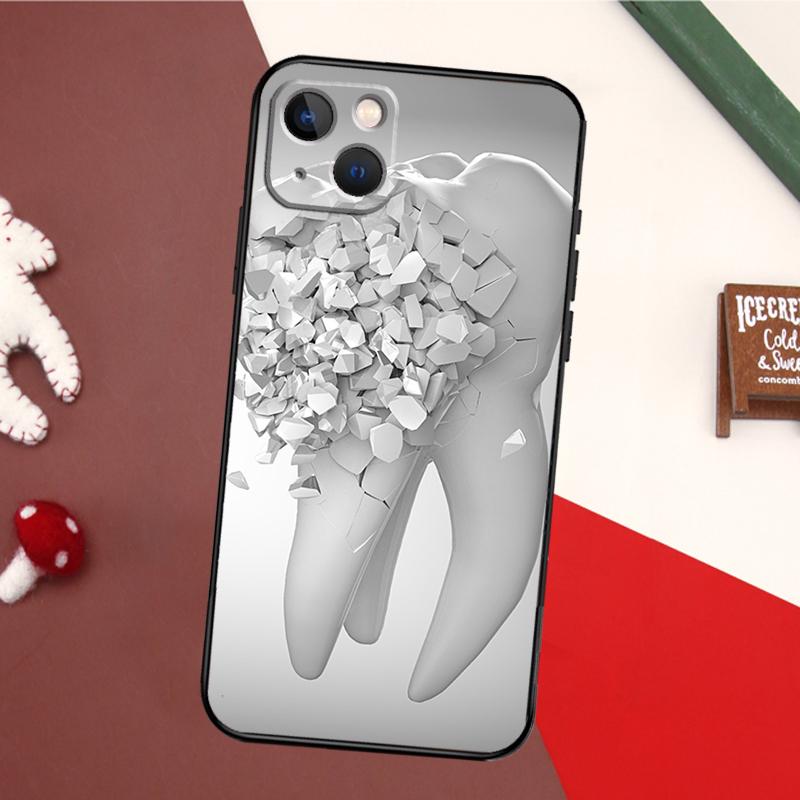 

The Dentist Tooth Case For iPhone 17 Pro Max 16 15 14 13 11 12 Pro Max mini 15 16 Plus 16e 17 Air Back Cover iPhone 13Pro MAX