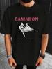 Camiseta Unisex de Corte Ajustado Flaunisexco Cantante Isla de España Camarón y Patrón de Mano Flaunisexco Adecuada Para Entusiastas de la Música Flaunisexco