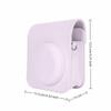 PU Leather Camera Case Soft Lining Interior Camera Pouch for Fuji Instax Mini 12 Vlog Recording