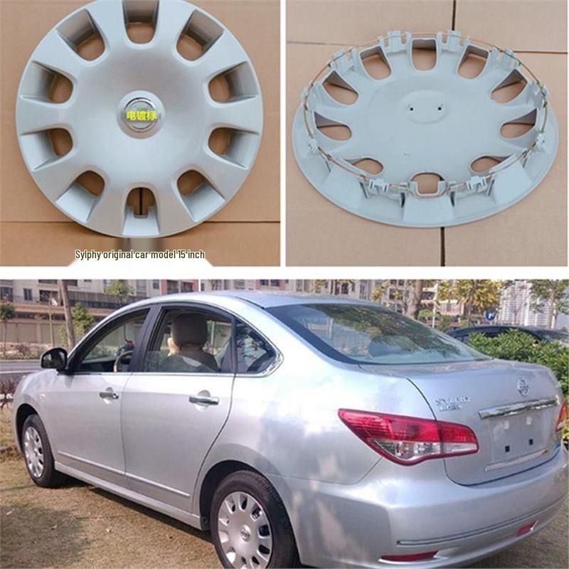 Passend für 15-Zoll-Radkappen, Stahlfelgen, Zierblenden, Reifenabdeckungen und Außenschalen für den Dongfeng Nissan Classic Sylphy.