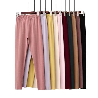 Women's Thickened Warm Leggings for Autumn & Winter - Korean Style, Slimming Plus Size, Solid Color