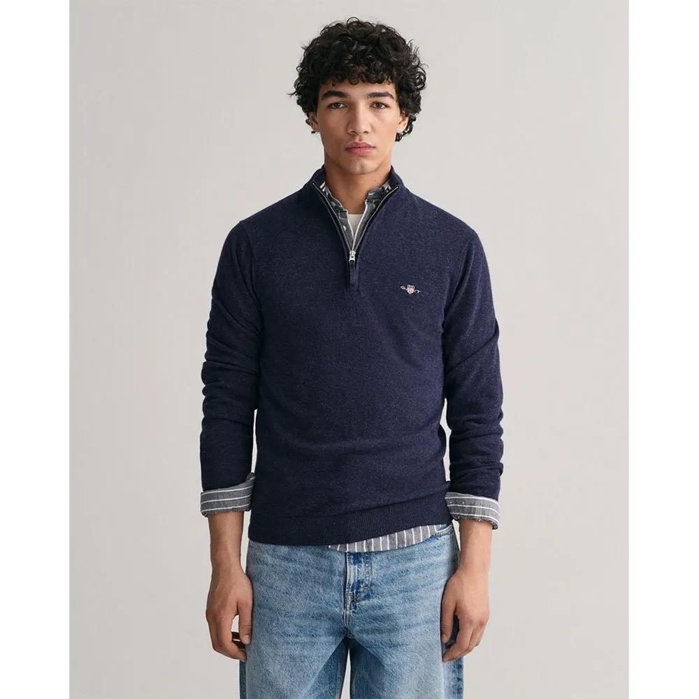 

Gant Свитер с полумолнией Superfine Lambswool S