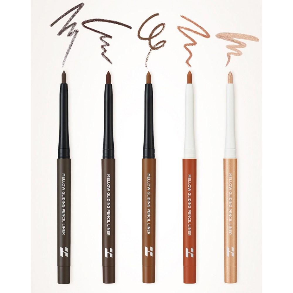 Holika Holika Mellow Gliding Pencil Liner 0.3g, 02 Cacao Nibs, 2 pcs.