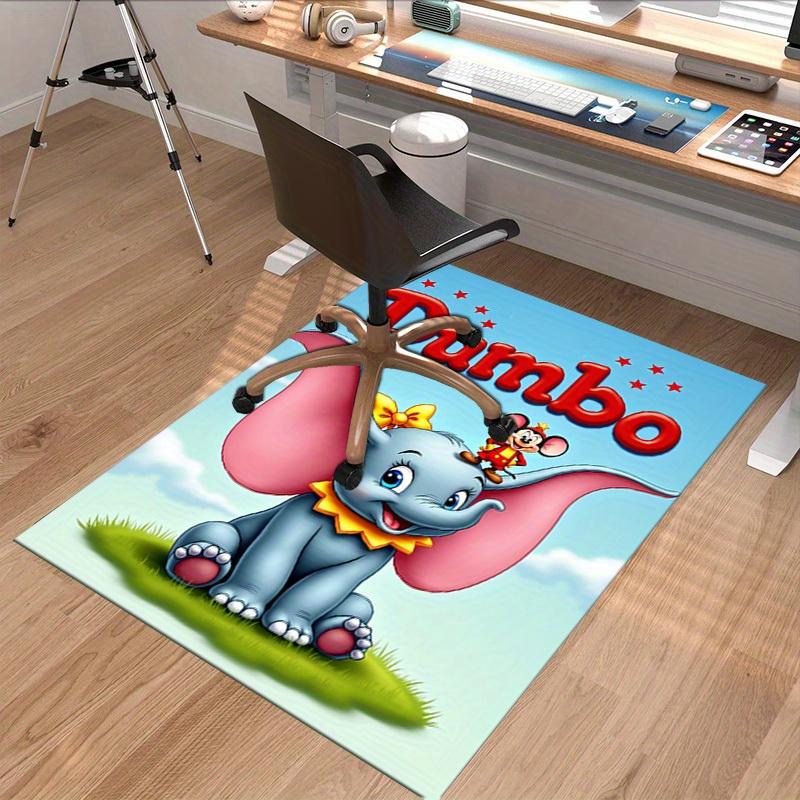 1pc. Cute Dumbo Elephant Rug for Home Decor, Office Carpet, Chair Cover, Outdoor Mat, Gift Ideaz041105