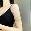 Elegant Armband Chain Blingbling Snake Arm Bracelets for Women Delicate Coils Armlet Armband Open Bangle