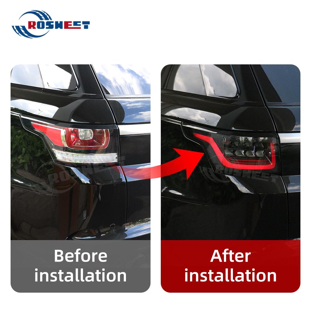1 PC Left/Right Tail Light for Land Rover Range Rover Sport 2014 2015 2016-17 Reversing Brake Lamp Dynamic LED Turn Signal Light