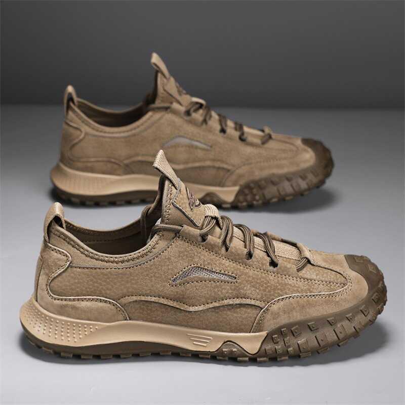 Herbst 2024 Herren Rutschfeste Sportliche Freizeitschuhe für Arbeit, Outdoor, Klettern und Arbeitsschutz.