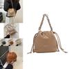 Fashionable Spring New Microfiber Bucket Bag With Stylish Quilted Design For Women