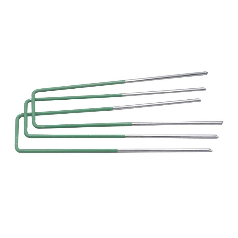 

Horticultural Semi Plastic U-shaped Ground Nail, Garden Grass Fixing Nail One Size