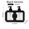 Dual Grid Countertop Soap Dispenser Dual Compartment Wall Mount Soap Dispenser  Bathroom