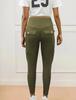 Women's High-Waist Quick-Dry Pocket Fitness Pants - Elastic & Tight Sports Leggings for Running & Bodybuilding