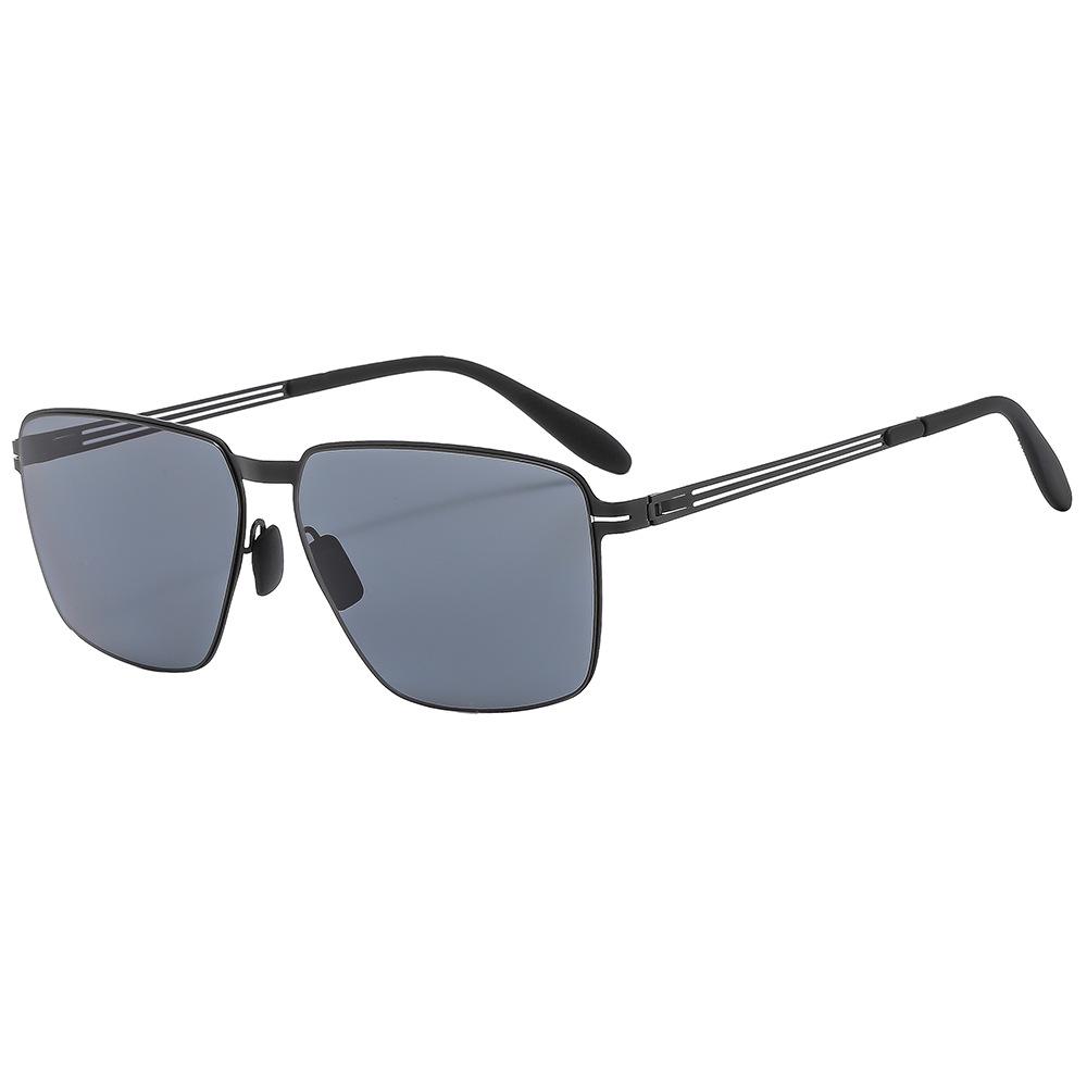 2024 Large Frame Polygonal Nylon Polarized Sunglasses with Screwless Weldless Design 5155