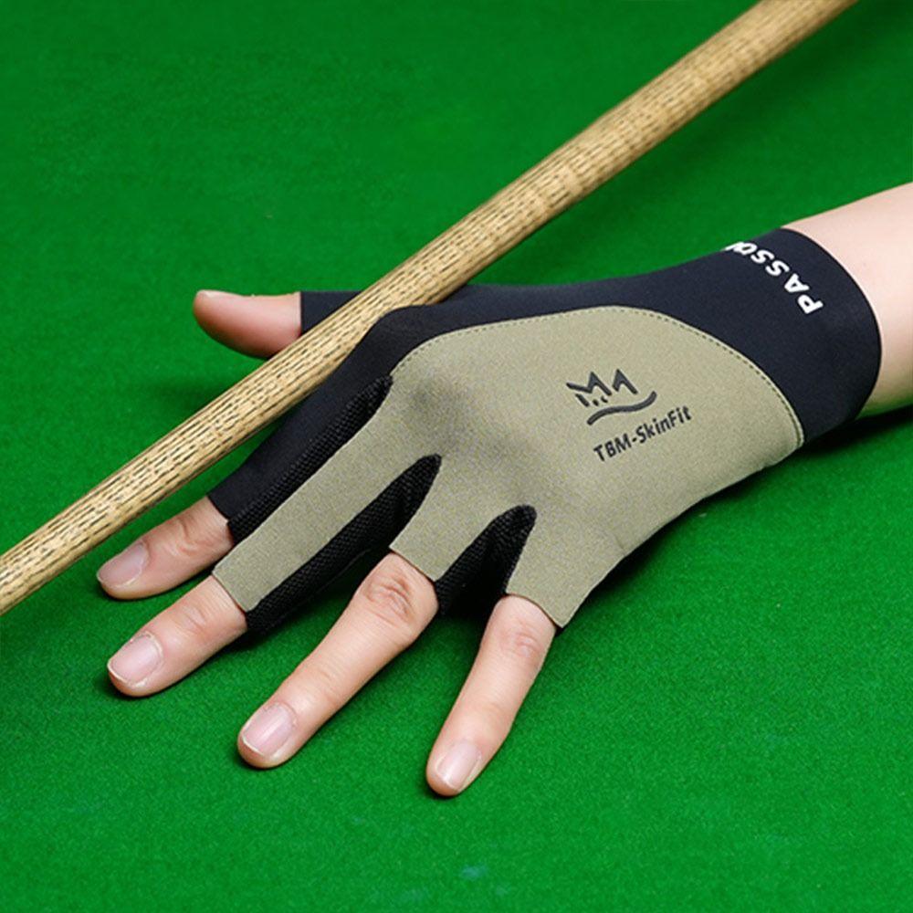 Breathable Billiards Gloves Fingers Show Pool Glove Thin Snooker Cue Sport Glove for Left Hand