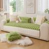 Winter Bunny Cashmere Sofa Cushion Thickened Fleece Cushion Non-Slip Sofa Cover Three Seats One Imperial Concubine Autumn and Winter Cover Towel