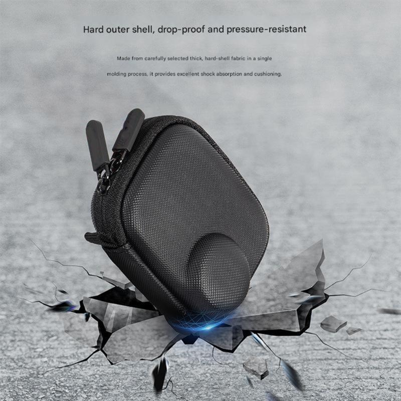 Lightweighted Camera Pouch With Organized Compartments For Action Camera Travel And Outdoor Photography Gear Storage Bag