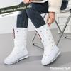 Botas de Nieve de Invierno Extra Gruesas para Hombre y Mujer Zapatos de Algodón Antideslizantes, Resistentes al Desgaste y Cálidos para Exterior a Prueba de Frío Botas de Algodón Altas Grandes