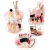 360° Rotating Kitchen and Bathroom Organizer for Spices, Cosmetics, and Skincare