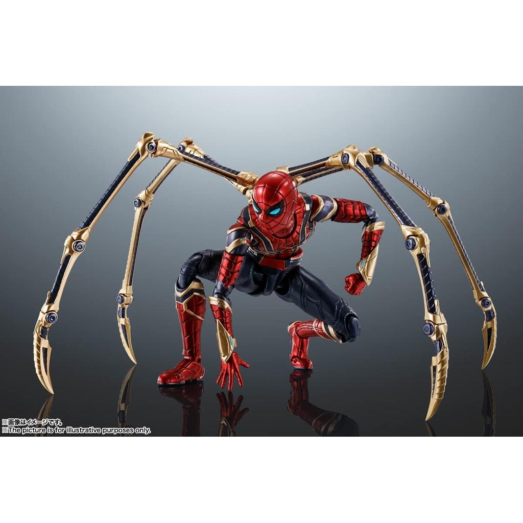 TAMASHII NATIONS S.H. Figuarts Iron Spider (Spider-Man: No Way Home) 145mm PVC & ABS Action Figure (Reissue)