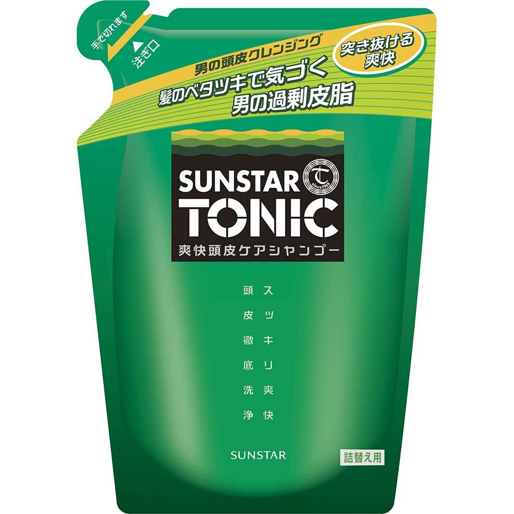 

of Sunstar Tonic Refreshing Scalp Care Shampoo 360ml [Set 3] [Refill]