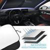 Accessoires Pare-soleil Avant pour Pare-brise de Voiture Pour Honda Civic 2006 2007 2008 2009 2010 2011