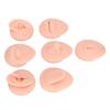 Modello di Simulazione in Silicone per Esercitazione Corporea, Modello in Silicone per Orecchio, Occhio, Naso, Bocca, Lingua e Ombelico per Principianti