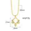 Fashion Genshin Impact Necklace Accessories Pyro Hydro Anemo Eye of God Element Symbol Game Gift For Friends Fan Jewelry