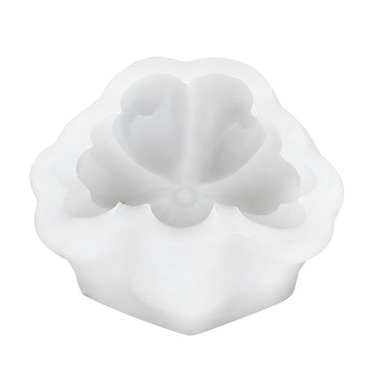 Sakura Çiçeği Pirinç Kek Silikon Kalıbı Yapışmaz Çiçek Şekilli Kalıp Ay Keki Mung Fasulyesi Kek Tatlı DIY Pişirme Aracı için