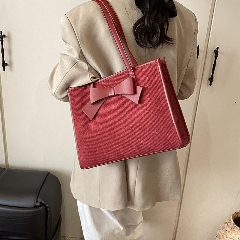 Bag Women's Bag Fashion Premium Bridal Bag Red Wedding Large Capacity Casual Shoulder Tote Bag