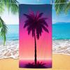Toalla de Playa con Estampado de Palmeras, Impresión Digital Fina de Secado Rápido Anti-Arena Microfibra Ligera para Nadar, Yoga, Viajes, Gimnasio, Regalo