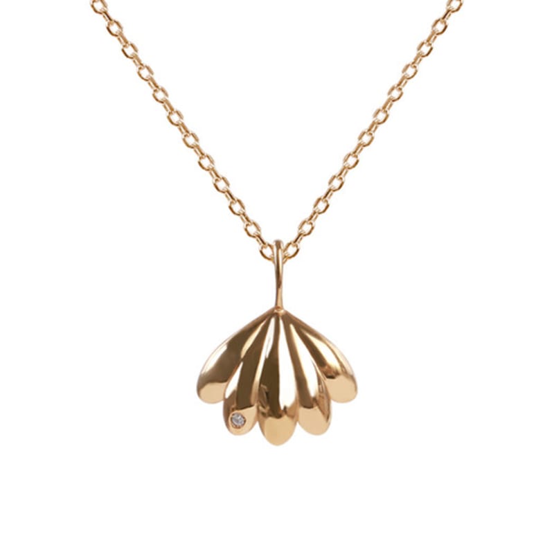 

eveningbell [silver925] Bada necklace (gold) Gold (18k gold plating)