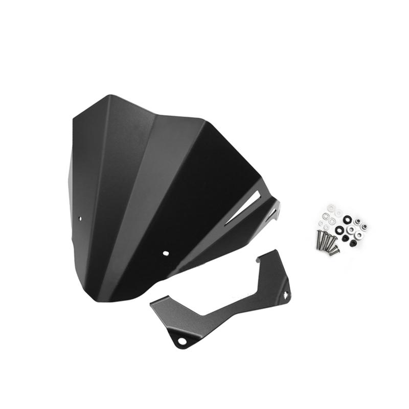 Motorcycle Windshield Wind Screen Shield Motorcycle Accessories Aluminum Black For Honda CB750 HORNET Cb 750 Hornet