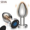 Kabelloser Vibrator Damen Metall Anal Plug Kabellose Fernbedienung Herren Prostata-Massagegerät Erwachsenenbedarf Anal-Masturbation Erwachsene Sexspielzeug