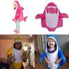 Costume di Halloween Baby Shark Cartone Animato per Bambini Piccoli Vestito di Carnevale Outfit Regali
