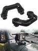Largoods Jeep Work Light Mounting Single Light Mount Compatible with Gladiator JT and Wrangler Work Light Auxiliary Light Fog Lamp Set of 2 A-Pillar