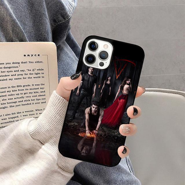 A little bit of Damon Vampire Diaries Phone Case For iPhone 17 Air 16 15 14 13 12 11 Pro Max Plus Max Cover coque