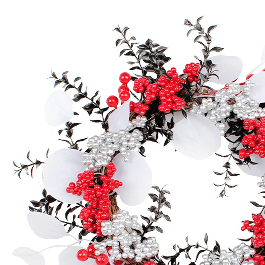 Red Berries Wreath Handcrafted for Wedding Living Room Thanksgiving Window