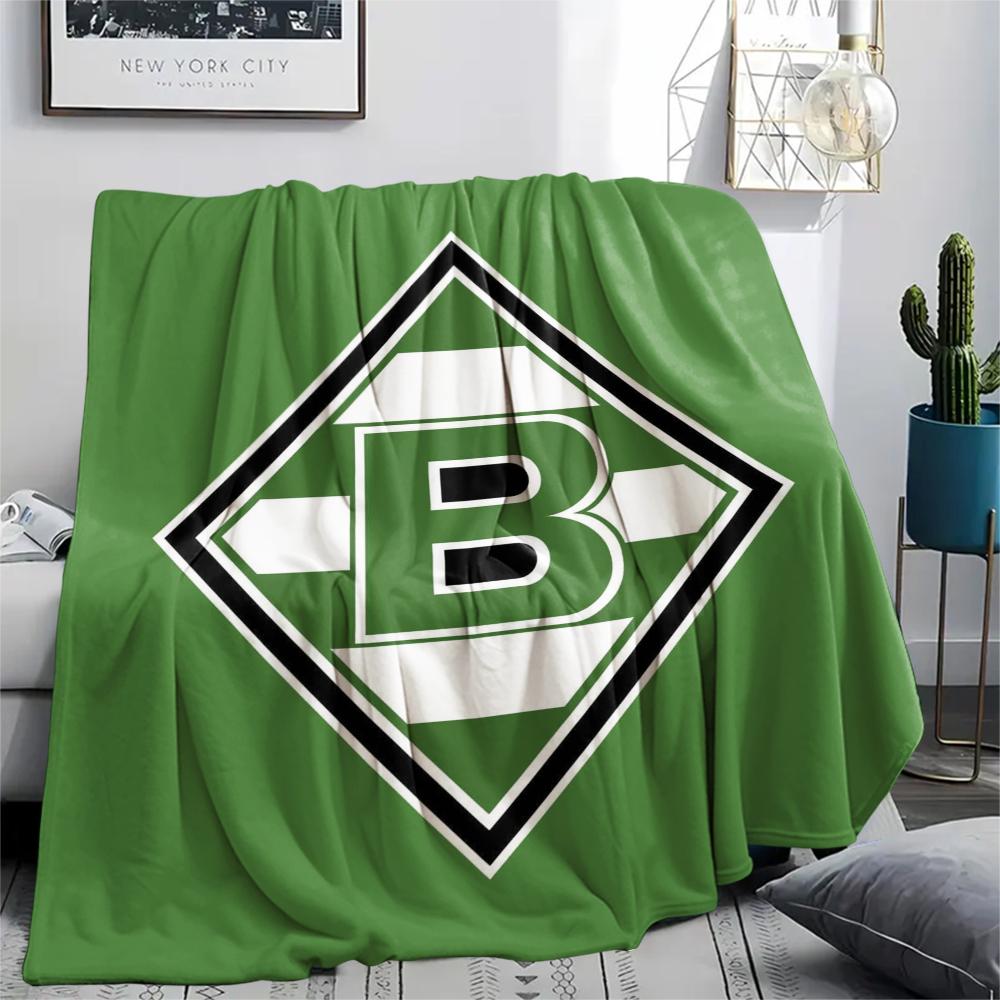 1pc Borussia Print Flannel Blanket, High quality Comfortable for All Seasons, Home Decor, Warmth and Comfort, Perfect for Christmas Gifts16