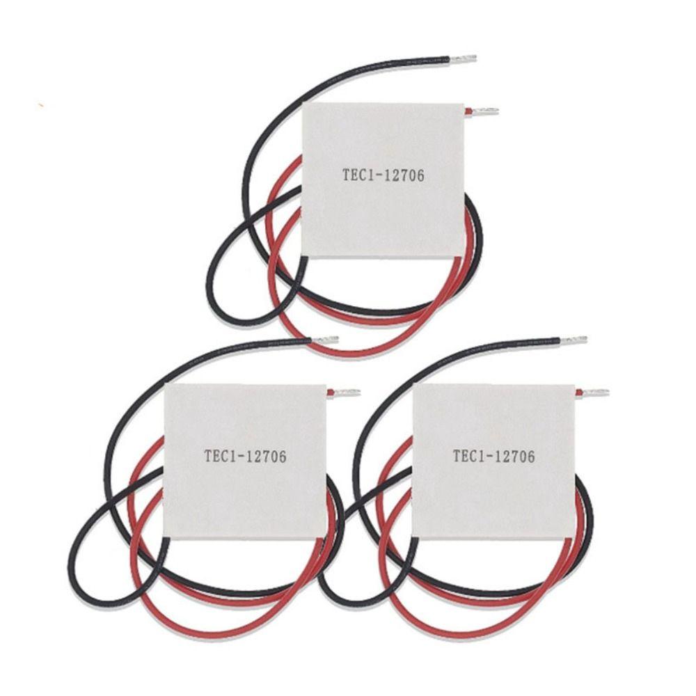 40x40mm Semiconductor Cooling Sheet White Color Mobile Phone Cooling Refrigeration