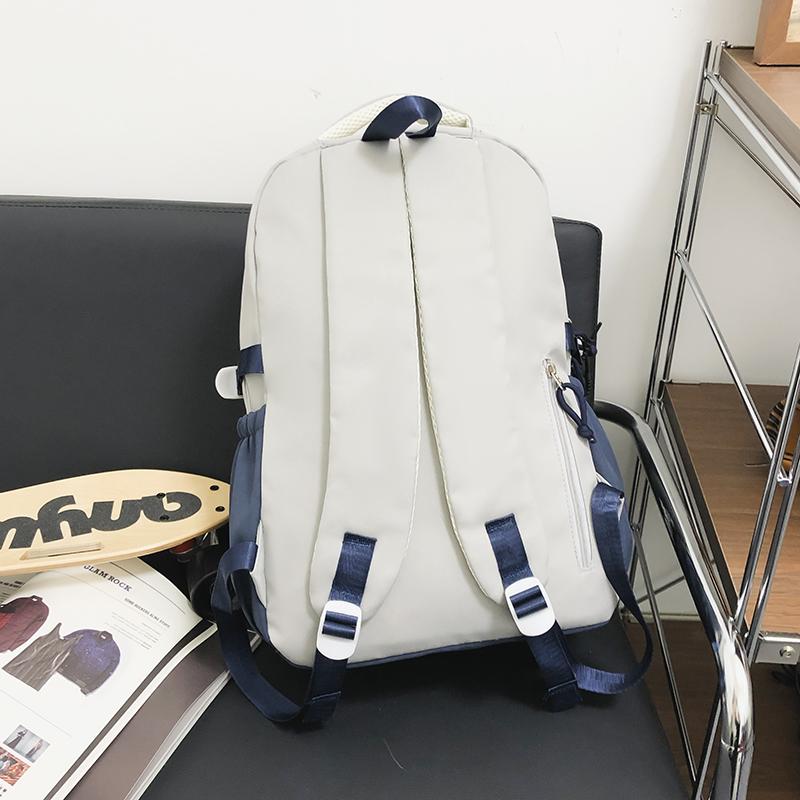 Рюкзак с цветными блоками — фото 10