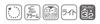 RHYTHM Tough Butler Loud Analog Alarm Clock with Bell White Sound, (RHYTHM 4RA480SR03)
